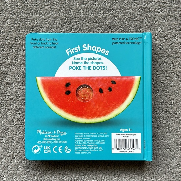 •POKE-A-DOT!• Shapes Books - Picture 3 of 7